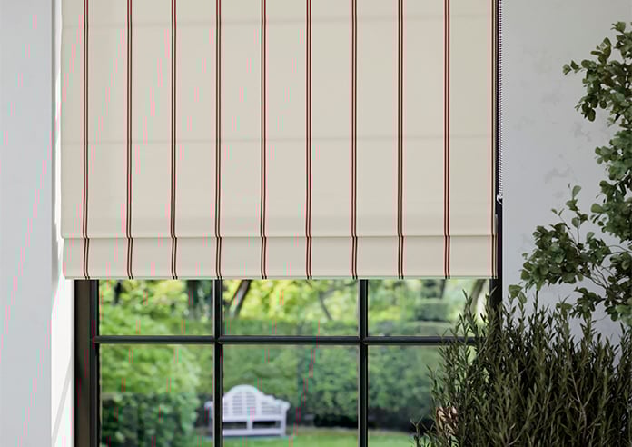 The British Stripe Co. Victoria, Highlands No.1 - Twist&Fit Roman Blind - Image 5